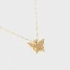 WOLF CIRCUS Papillon Charm Necklace