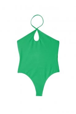 LACAUSA CLOTHING TOPS Fleur Bodysuit