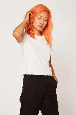 LACAUSA CLOTHING Baby Tee TOPS