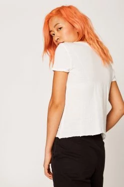 LACAUSA CLOTHING Baby Tee TOPS