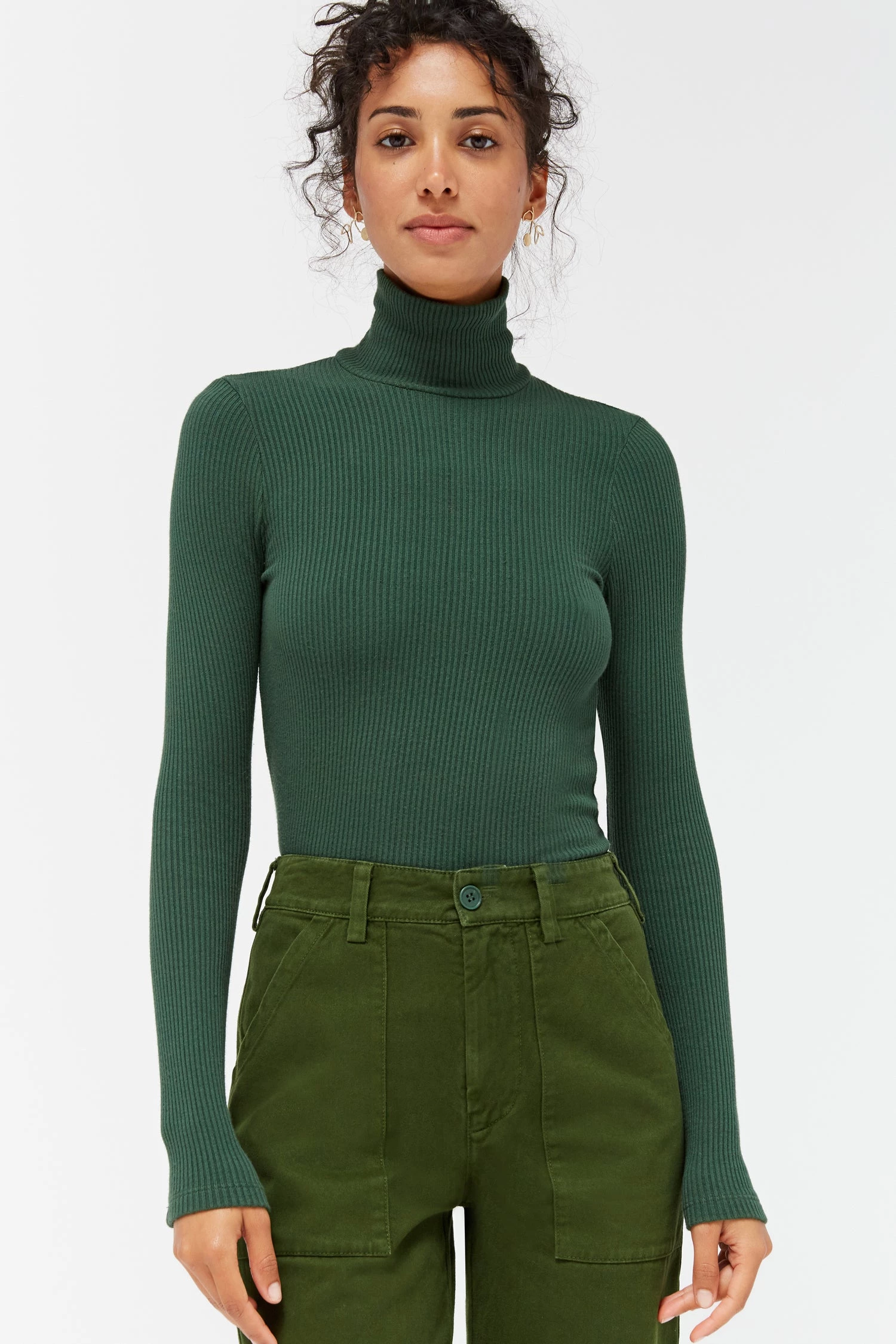 LACAUSA CLOTHING Sweater Rib Turtleneck TOPS 5 LACAUSA CLOTHING Sweater Rib Turtleneck TOPS