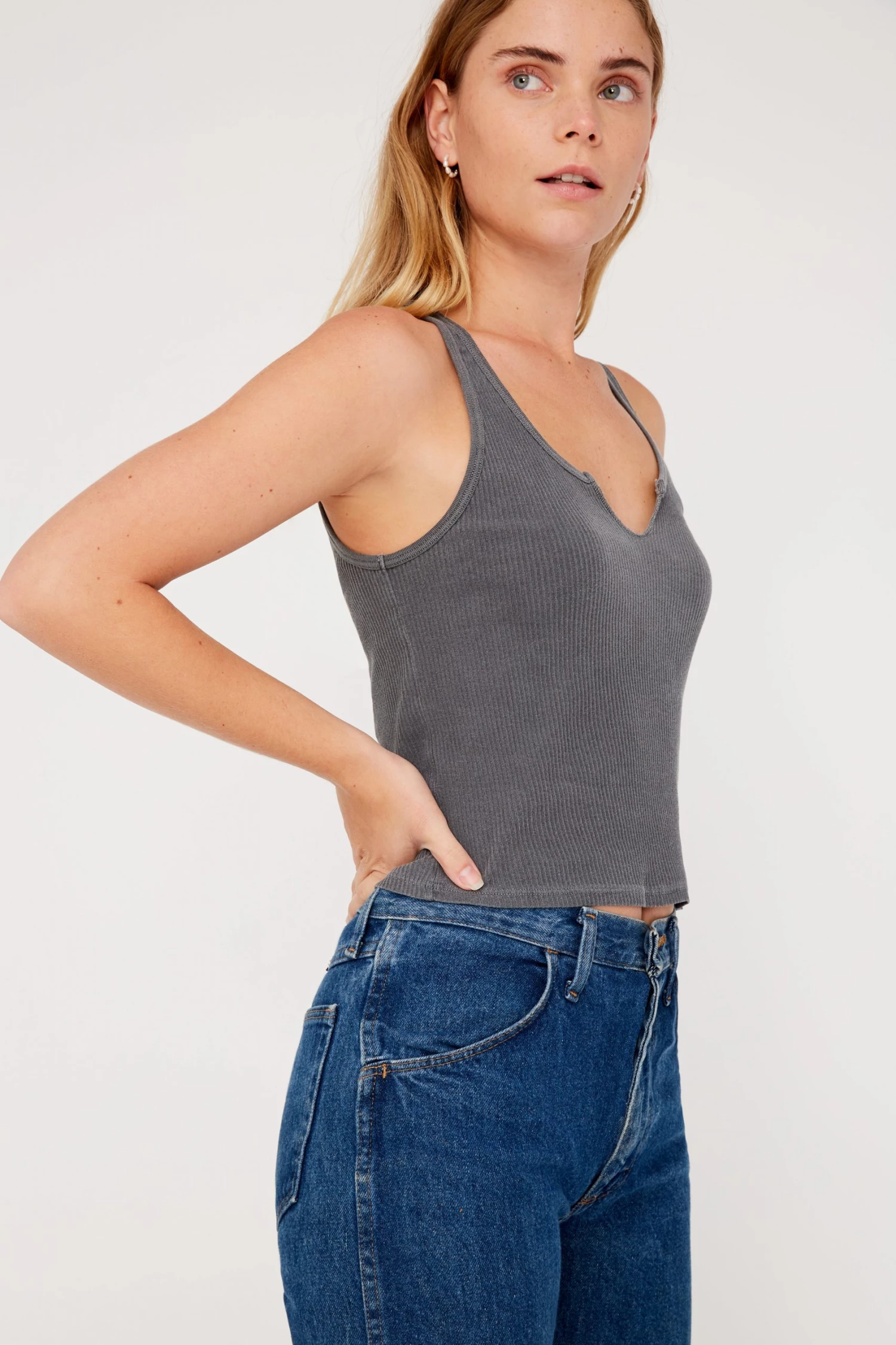 LACAUSA CLOTHING Roxy Tank TOPS 2 LACAUSA CLOTHING Roxy Tank TOPS