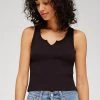 LACAUSA CLOTHING TOPS Roxy Tank