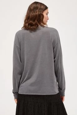 LACAUSA CLOTHING TOPS Longsleeve Crewneck