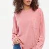 LACAUSA CLOTHING TOPS Longsleeve Crewneck