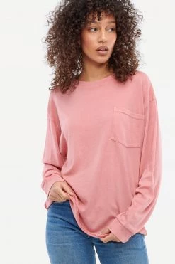 LACAUSA CLOTHING TOPS Longsleeve Crewneck