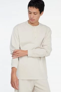 LACAUSA CLOTHING Lolo Henley TOPS