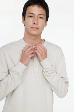 LACAUSA CLOTHING Lolo Henley TOPS