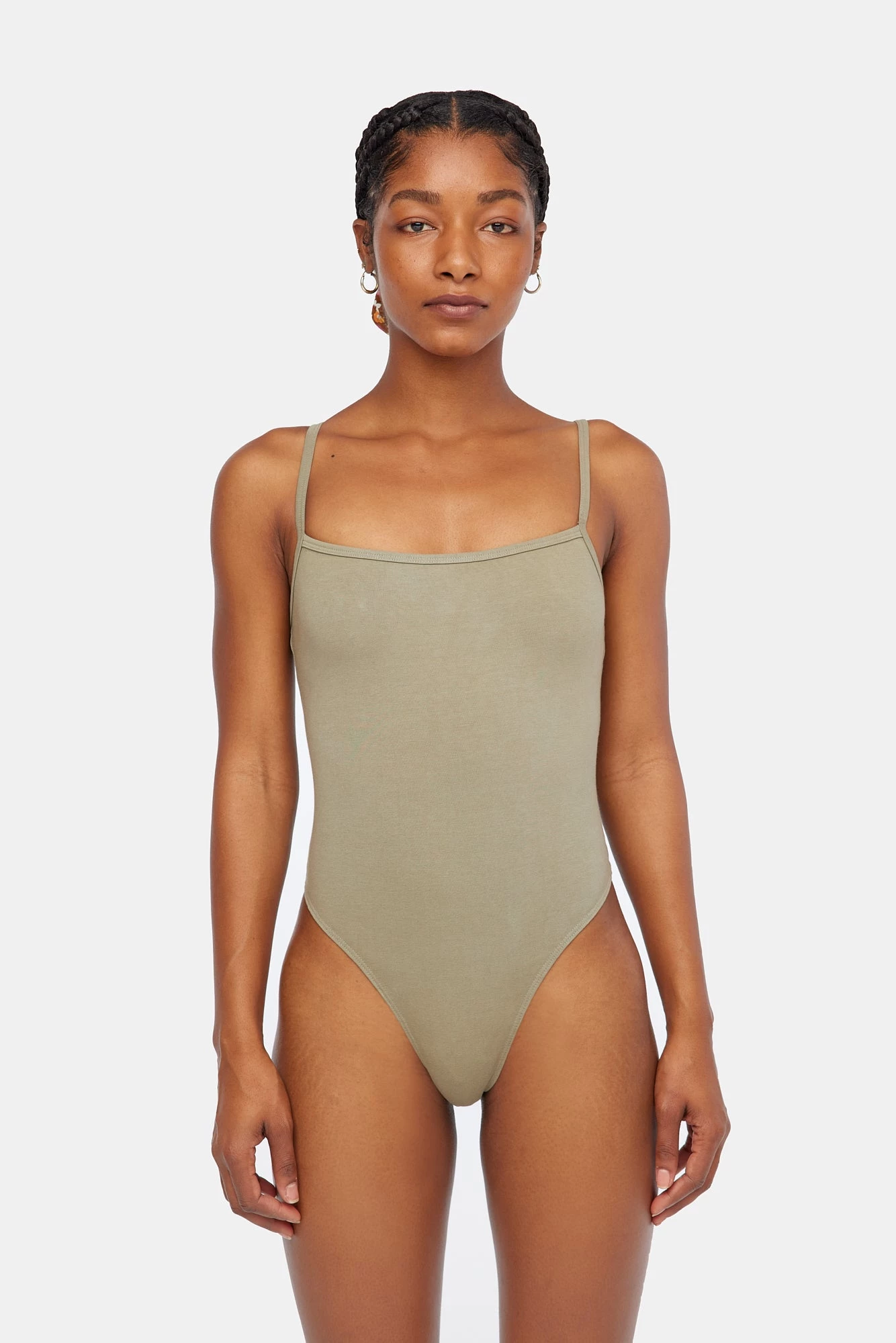 LACAUSA CLOTHING TOPS Poppy Bodysuit 1 LACAUSA CLOTHING TOPS Poppy Bodysuit