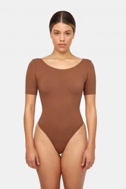 LACAUSA CLOTHING TOPS Dawn Bodysuit