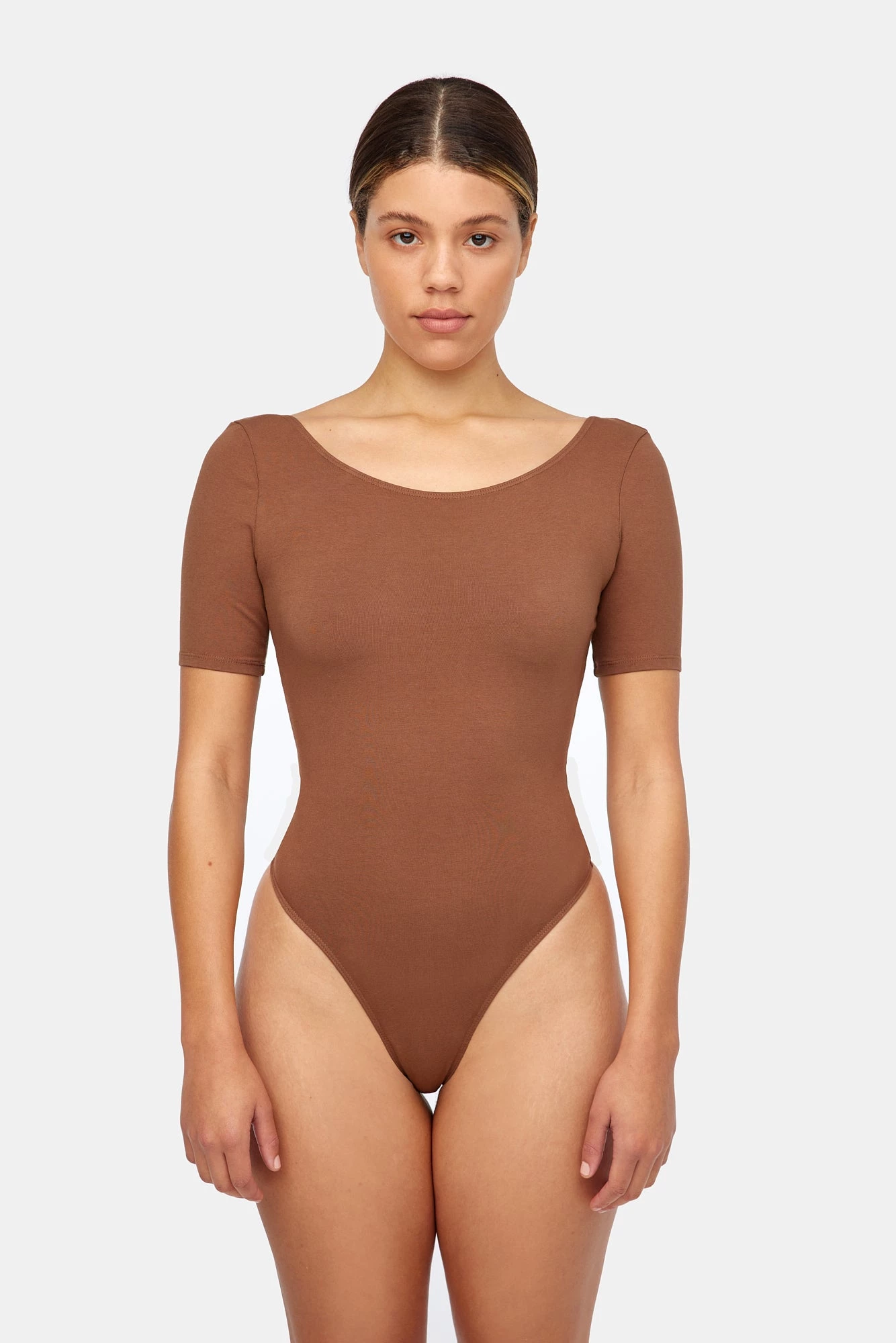 LACAUSA CLOTHING TOPS Dawn Bodysuit 1 LACAUSA CLOTHING TOPS Dawn Bodysuit