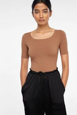 LACAUSA CLOTHING TOPS Dawn Bodysuit 10 LACAUSA CLOTHING TOPS Dawn Bodysuit