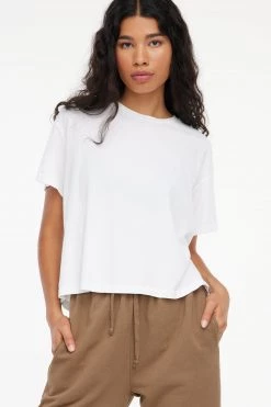 LACAUSA CLOTHING TOPS Boxy Tee
