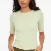 LACAUSA CLOTHING Sweater Rib Tee