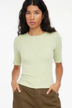 LACAUSA CLOTHING Sweater Rib Tee