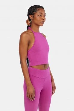 LACAUSA CLOTHING TOPS Veda Halter