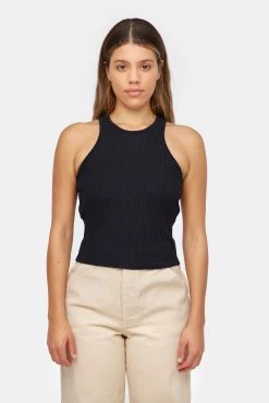 LACAUSA CLOTHING TOPS Cut Out Tank