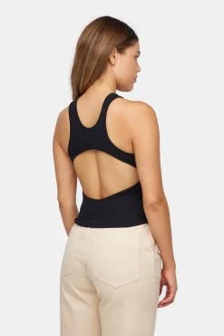 LACAUSA CLOTHING TOPS Cut Out Tank