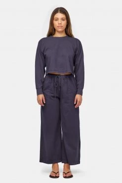 LACAUSA CLOTHING TOPS Longsleeve Boxy Tee