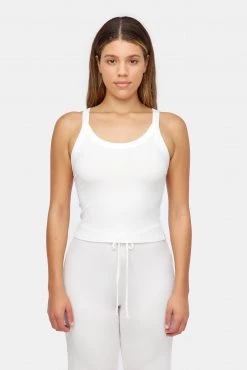 LACAUSA CLOTHING Ribbed Finn Tank