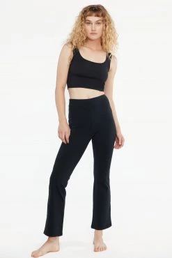 LACAUSA CLOTHING BOTTOMS Zappa Flared Leggings