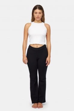 LACAUSA CLOTHING BOTTOMS Zappa Flared Leggings