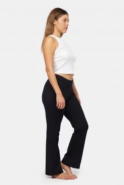 LACAUSA CLOTHING BOTTOMS Zappa Flared Leggings