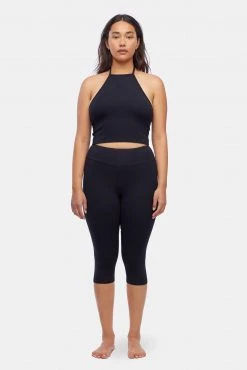 LACAUSA CLOTHING BOTTOMS Astral Capri Leggings