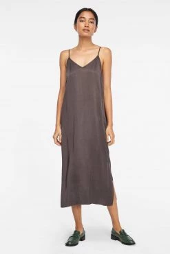 LACAUSA CLOTHING Leia Slip DRESSES