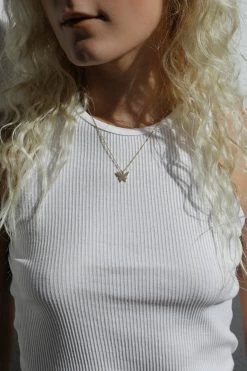 WOLF CIRCUS Papillon Charm Necklace 7 WOLF CIRCUS Papillon Charm Necklace