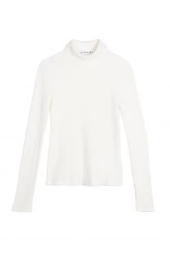 LACAUSA CLOTHING Sweater Rib Turtleneck TOPS