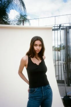 LACAUSA CLOTHING TOPS Roxy Tank 12 LACAUSA CLOTHING TOPS Roxy Tank